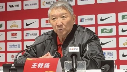 宫鲁鸣谈热身赛：我们需要这种高水平比赛，来让队伍适应节奏